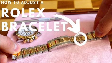 resize rolex|rolex bracelet adjustment guide.